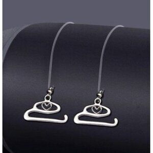 Bra Shoulder Adjustment Strap Clear with Metal Buckles